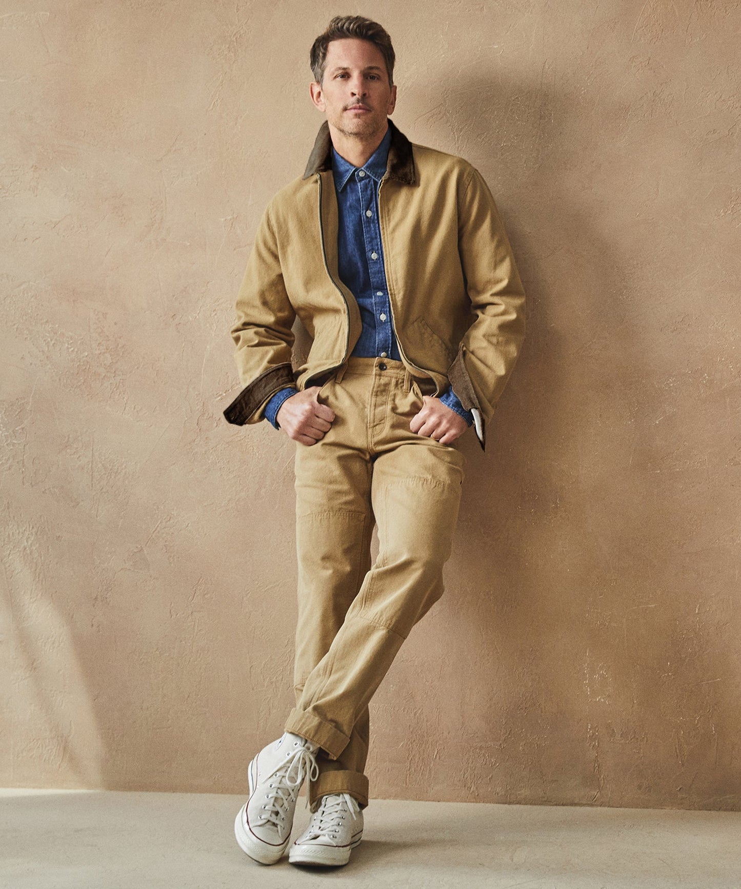 Todd Snyder - TODD SNYDER HEAVY TWILL WELDER PANT IN BAJA DUNES - Rent With Thred