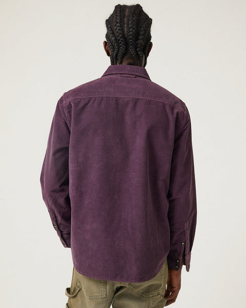 Corridor - CORRIDOR CORDUROY LS IN PURPLE - Rent With Thred