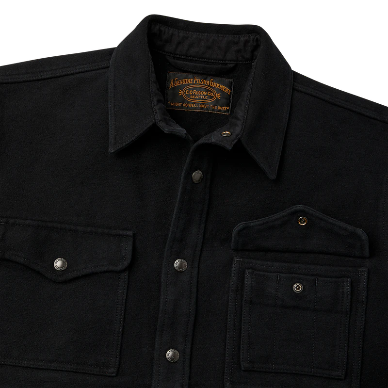 Filson - FILSON BEARTOOTH CAMP JACKET IN NAVY BLACK - Rent With Thred
