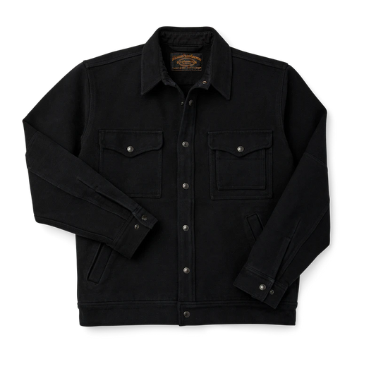 Filson - FILSON BEARTOOTH CAMP JACKET IN NAVY BLACK - Rent With Thred