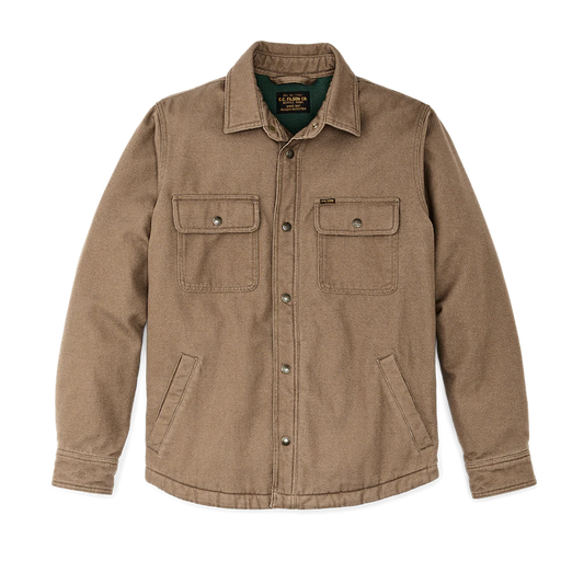 Filson - FILSON FLEECE LINED JAC-SHIRT IN KANGAROO - Rent With Thred