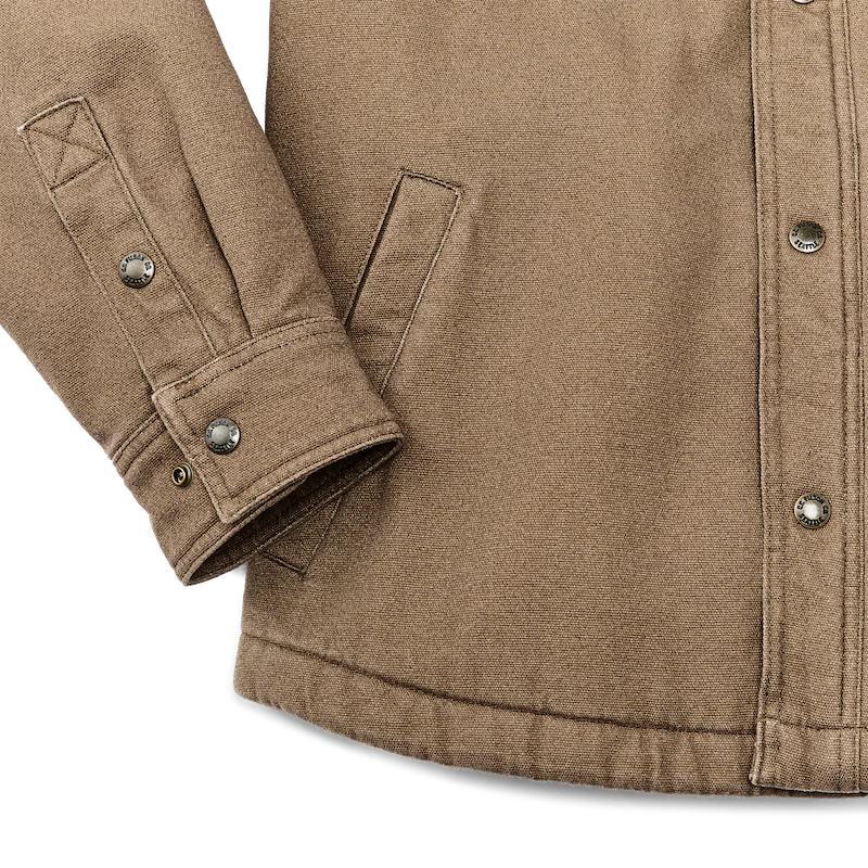 Filson - FILSON FLEECE LINED JAC-SHIRT IN KANGAROO - Rent With Thred
