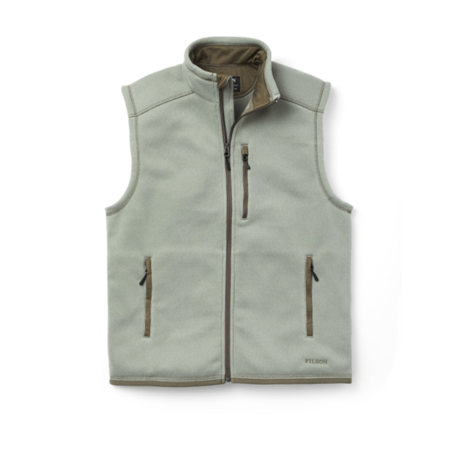 Filson - FILSON RIDGEWAY FLEECE VEST IN DESERT SAGE - Rent With Thred