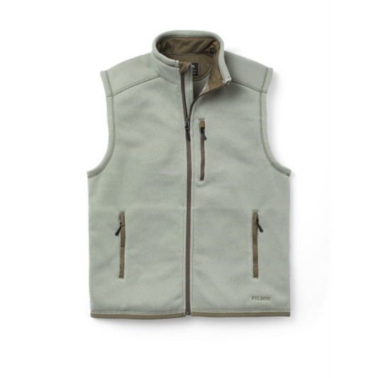 Filson - FILSON RIDGEWAY FLEECE VEST IN DESERT SAGE - Rent With Thred