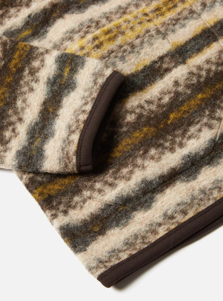 Universal Works - UNIVERSAL WORKS CARDIGAN IN FAIRISLE MERINO MIX - Rent With Thred