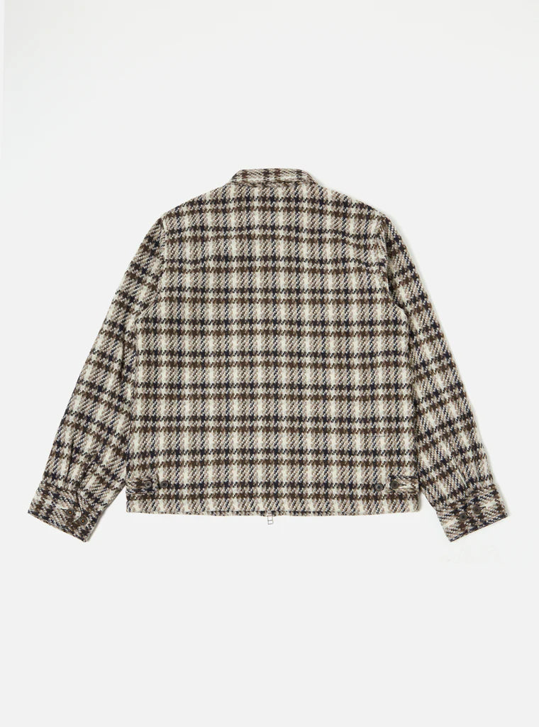 UNIVERSAL WORKS WINDCHEATER II IN GREY CORTINA TWEED