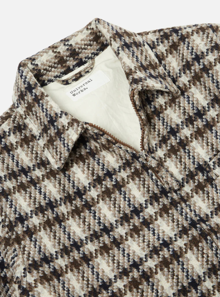 UNIVERSAL WORKS WINDCHEATER II IN GREY CORTINA TWEED