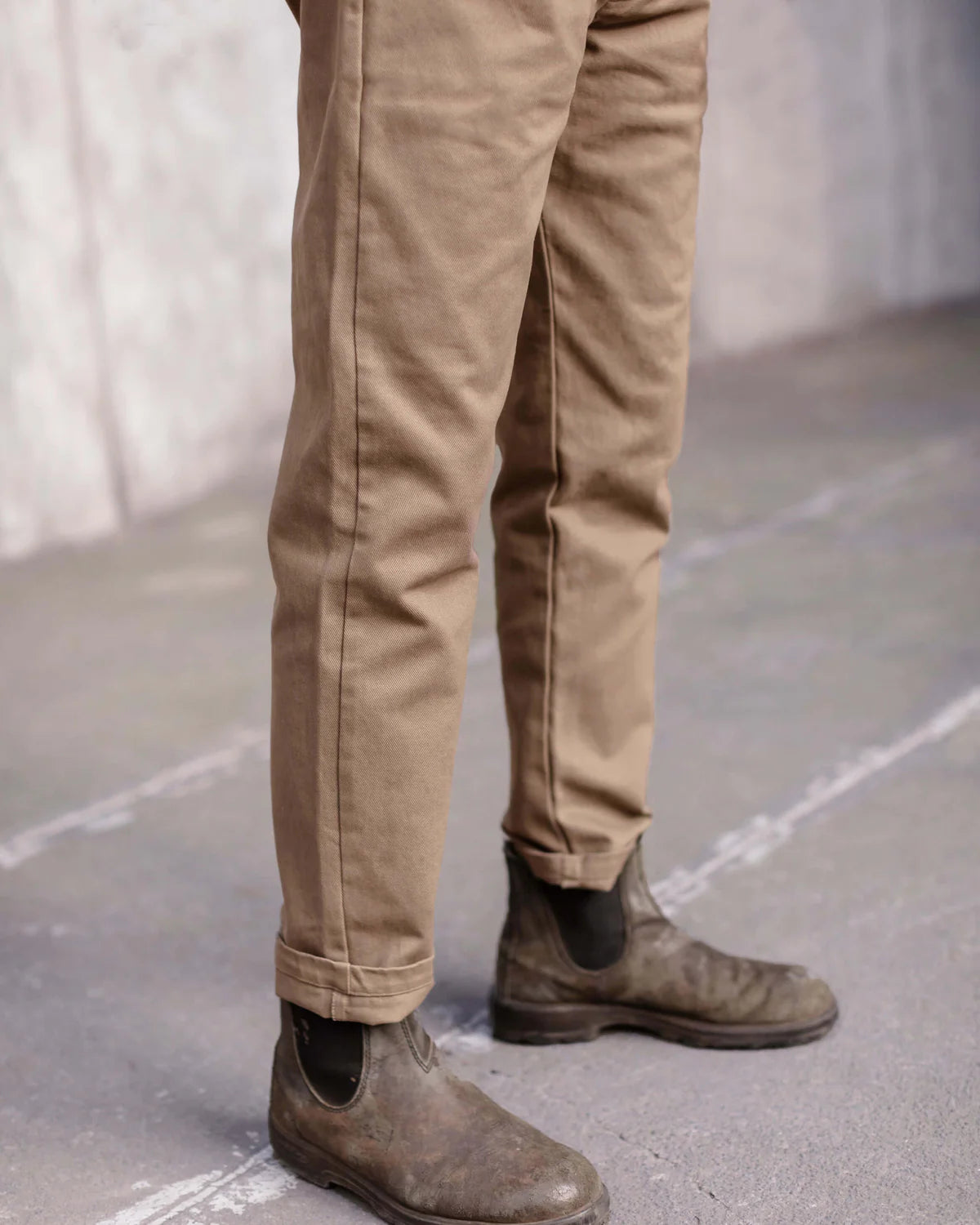 Alex Crane - ALEX CRANE CANVAS CHAM PANTS IN CHAI - Rent With Thred