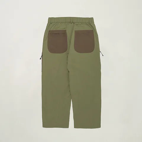 goodtimes - GOODTIMES WANDERER EASY PANTS IN OLIVE GREEN - Rent With Thred
