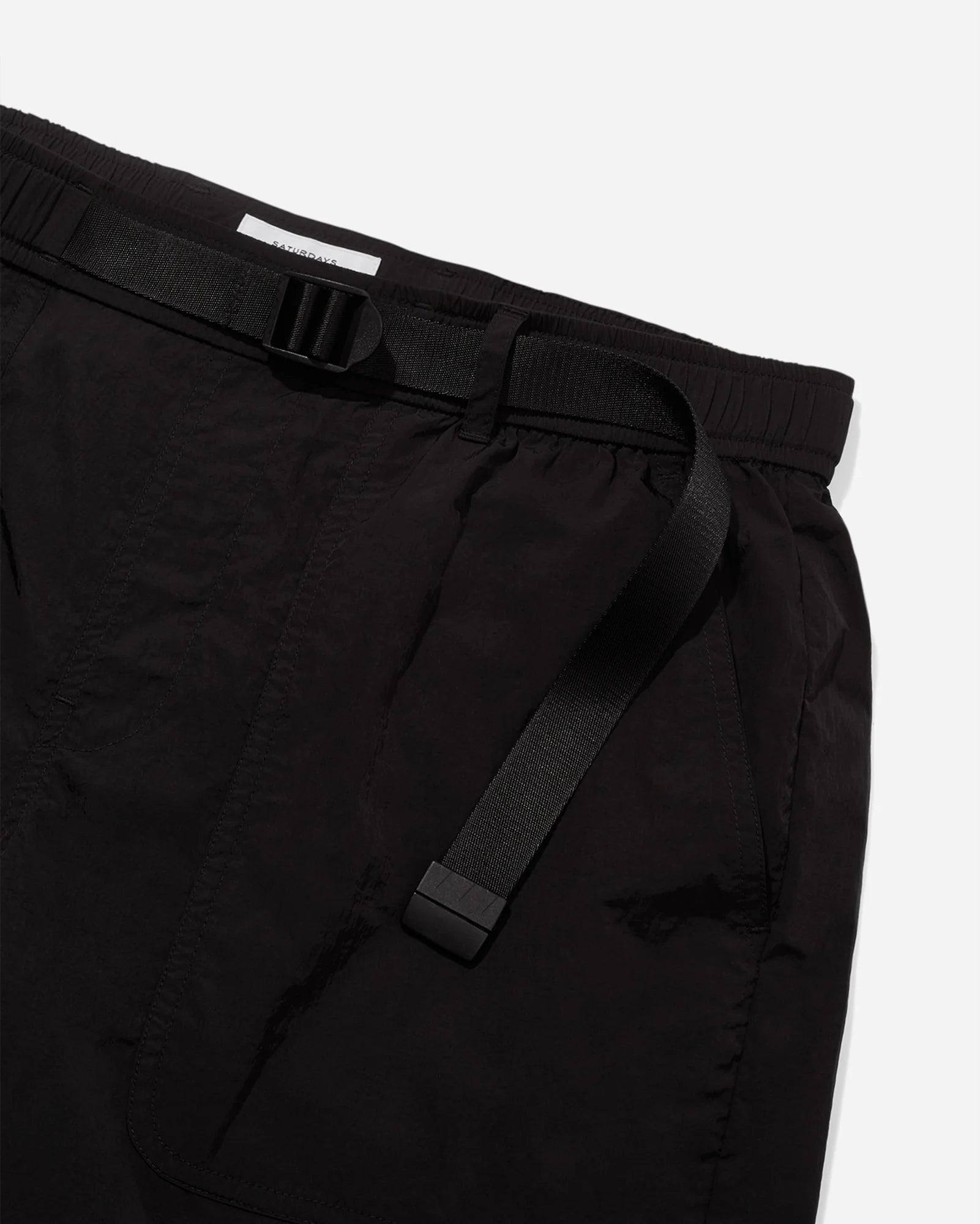 Saturdays NYC - SATURDAYS NYC JOBY MOUNTAIN SHORT IN BLACK - Rent With Thred