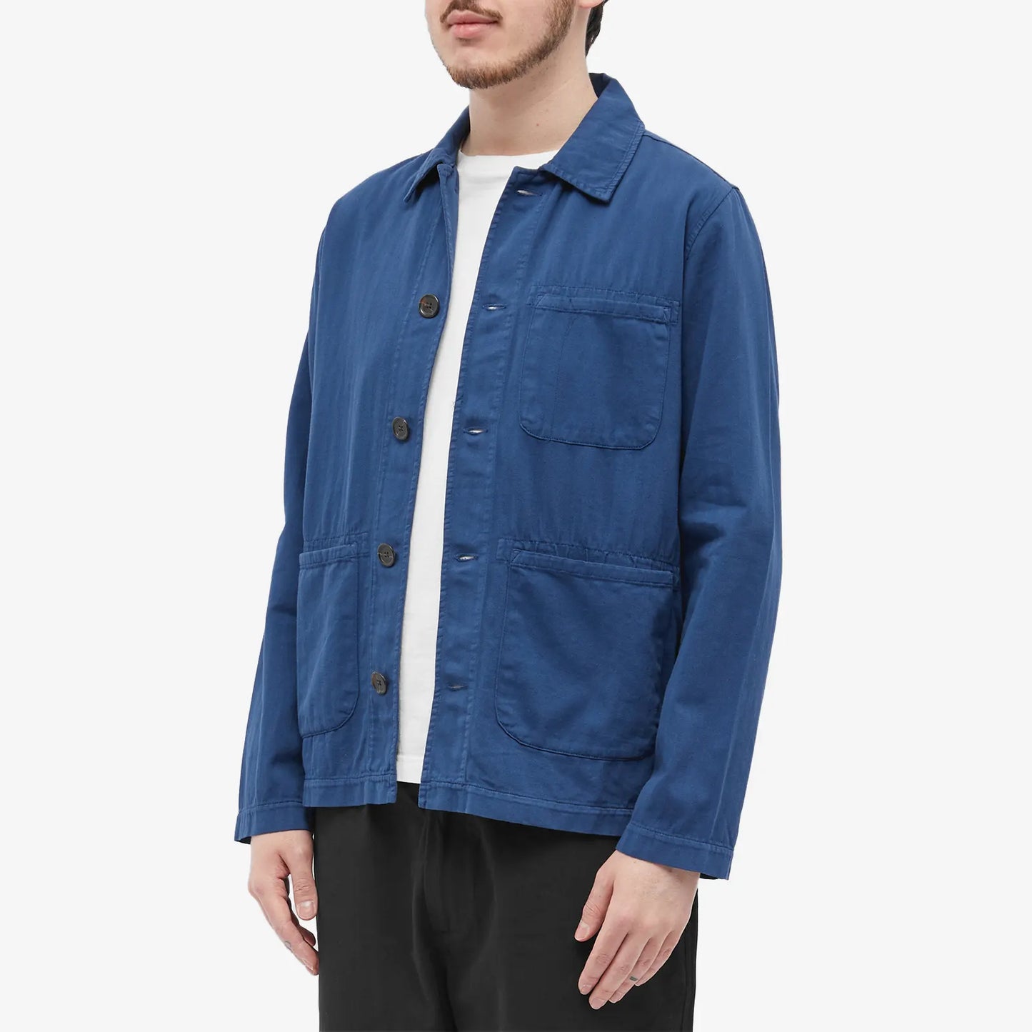 UNIVERSAL WORKS HERRINGBONE COTTON FIELD JACKET