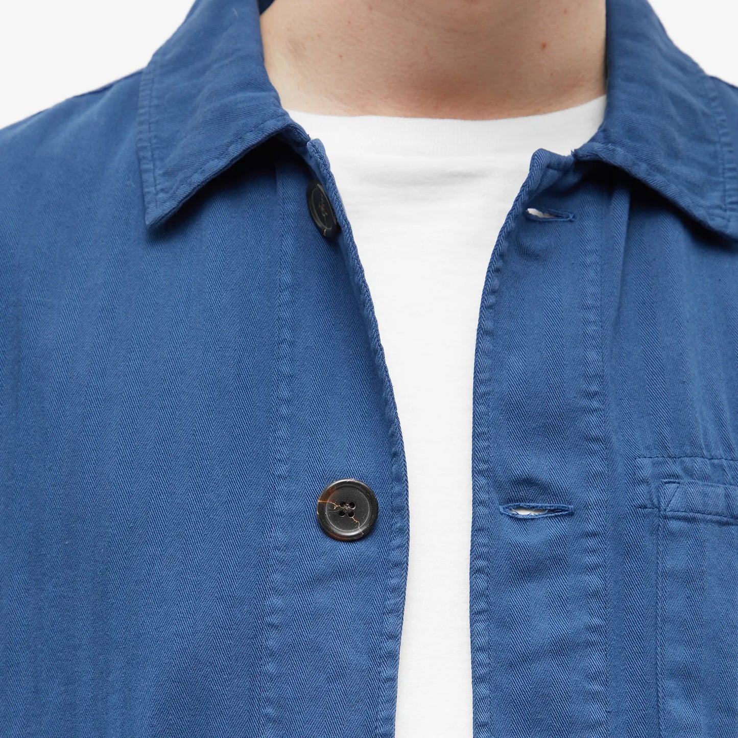 UNIVERSAL WORKS HERRINGBONE COTTON FIELD JACKET