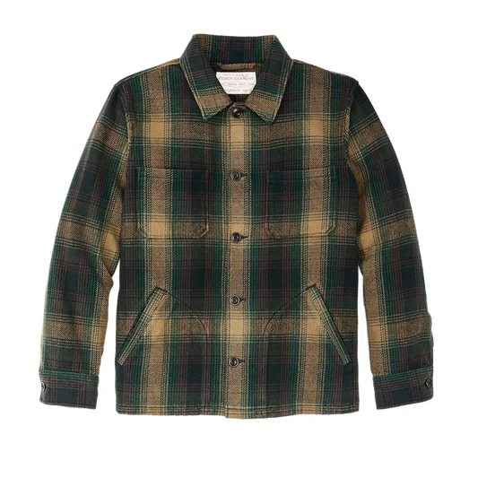 Filson - FILSON DEER ISLAND RANCH COAT IN DARK TAN SYCAMORE - Rent With Thred