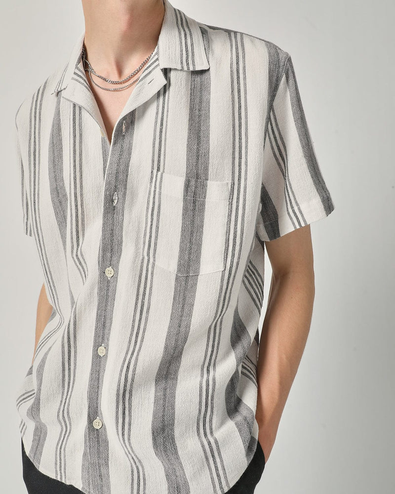 Corridor - CORRIDOR SHORT SLEEVE IN GRADIENT STRIPE - Rent With Thred