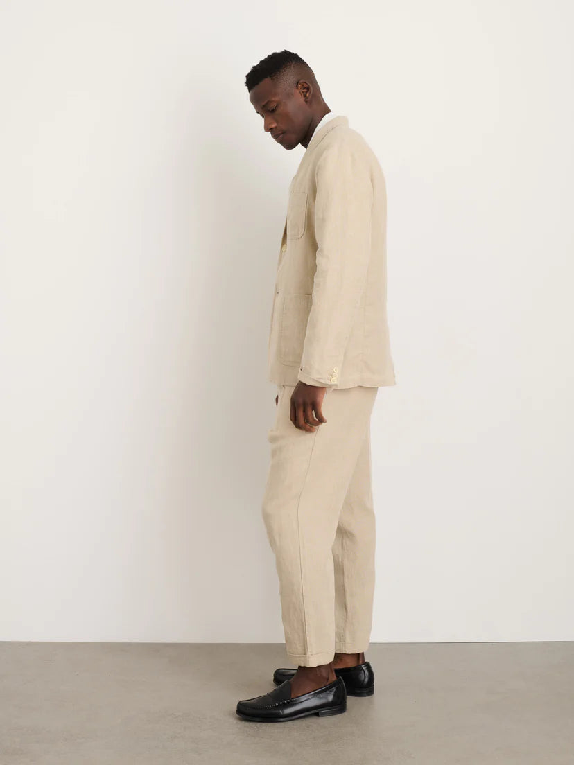 Alex Mill - ALEX MILL MERCER BLAZER IN FLAX LINEN - Rent With Thred