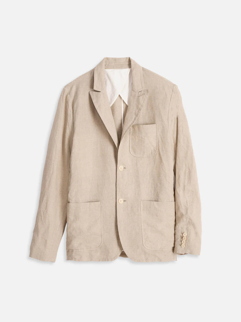 Alex Mill - ALEX MILL MERCER BLAZER IN FLAX LINEN - Rent With Thred