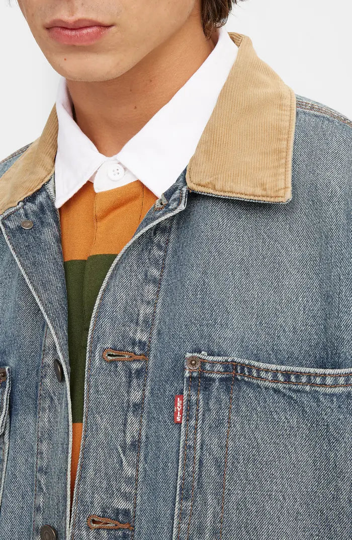 Levi's - LEVI’S PREMIUM SUNSET DENIM TRUCKER JACKET - Rent With Thred