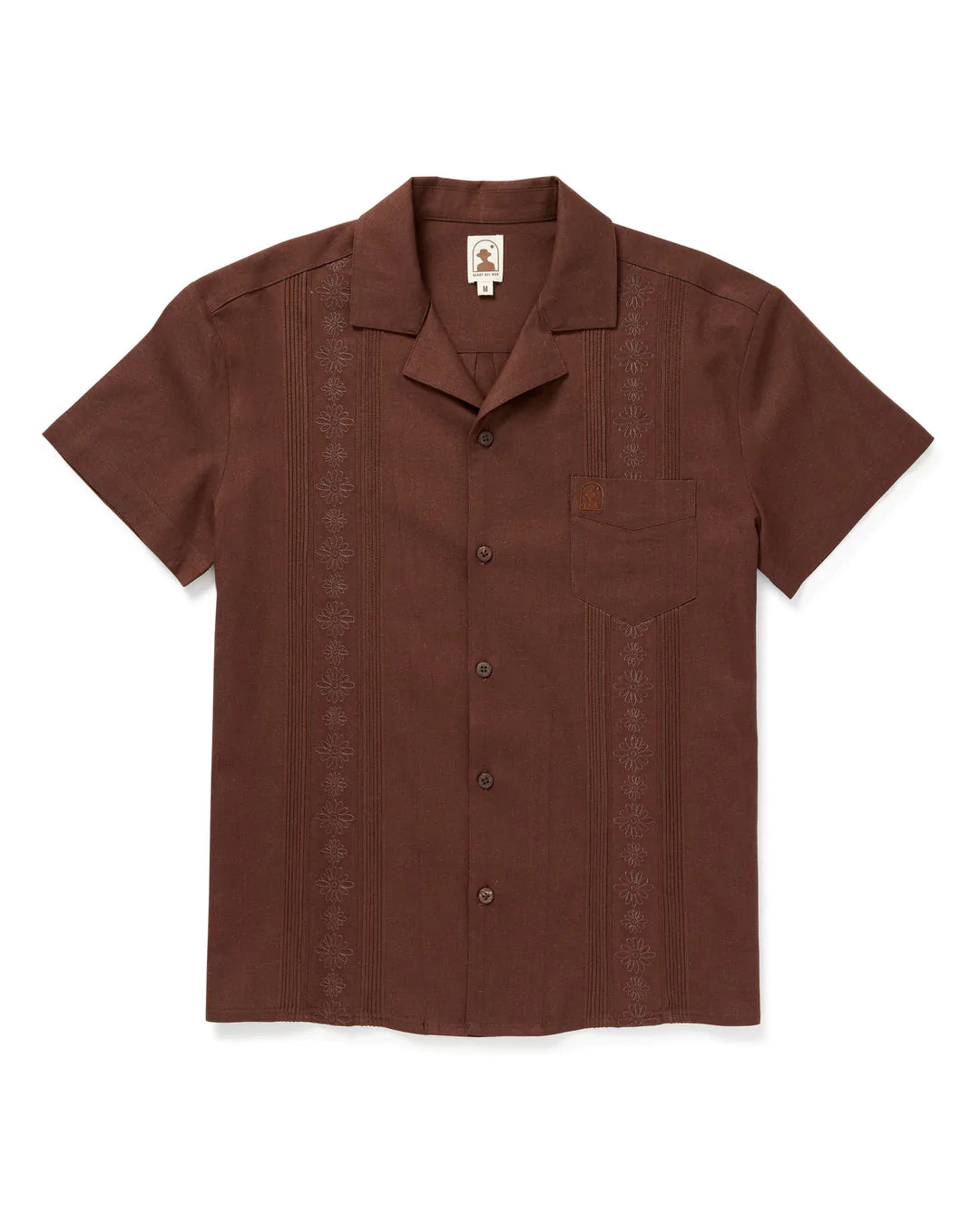 Dandy Del Mar - DANDY DEL MAR THE BRISA LINEN SHIRT IN CARAJILLO - Rent With Thred