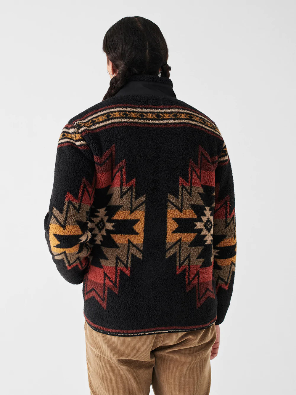 Faherty - FAHERTY DOUG GOOD FEATHER HIGH PILE FLEECE FULL ZIP - Rent With Thred