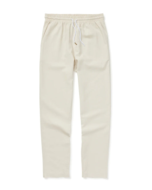 Dandy Del Mar - DANDY DEL MAR THE BRISA LINEN PANT IN VINTAGE IVORY - Rent With Thred