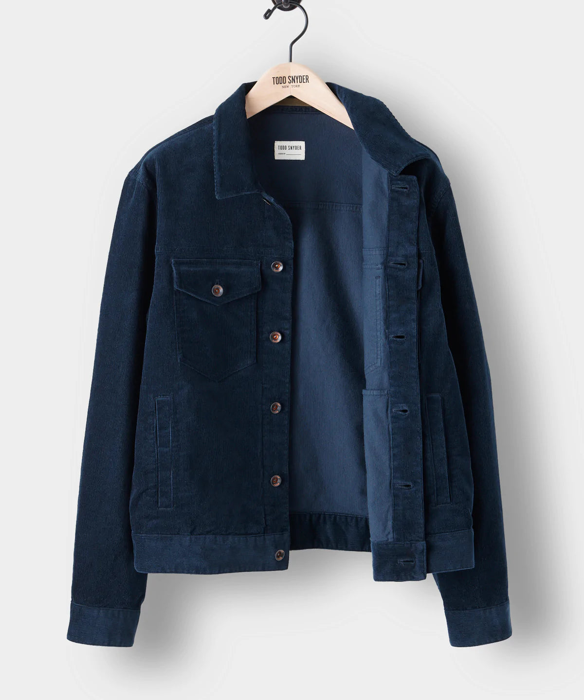 Todd Snyder - TODD SNYDER ITALIAN CORDUROY DYLAN JACKET IN NAVY - Rent With Thred