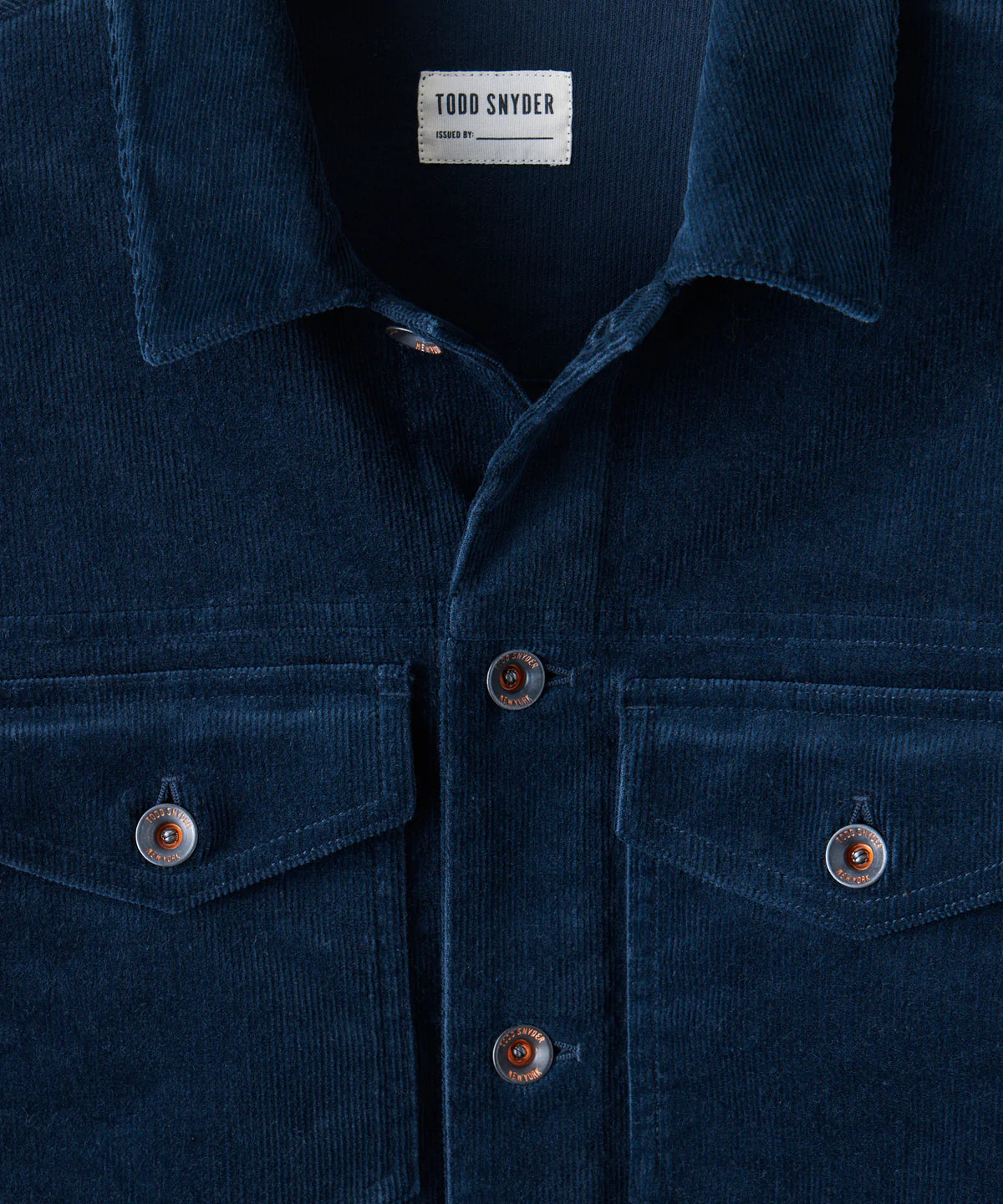 Todd Snyder - TODD SNYDER ITALIAN CORDUROY DYLAN JACKET IN NAVY - Rent With Thred