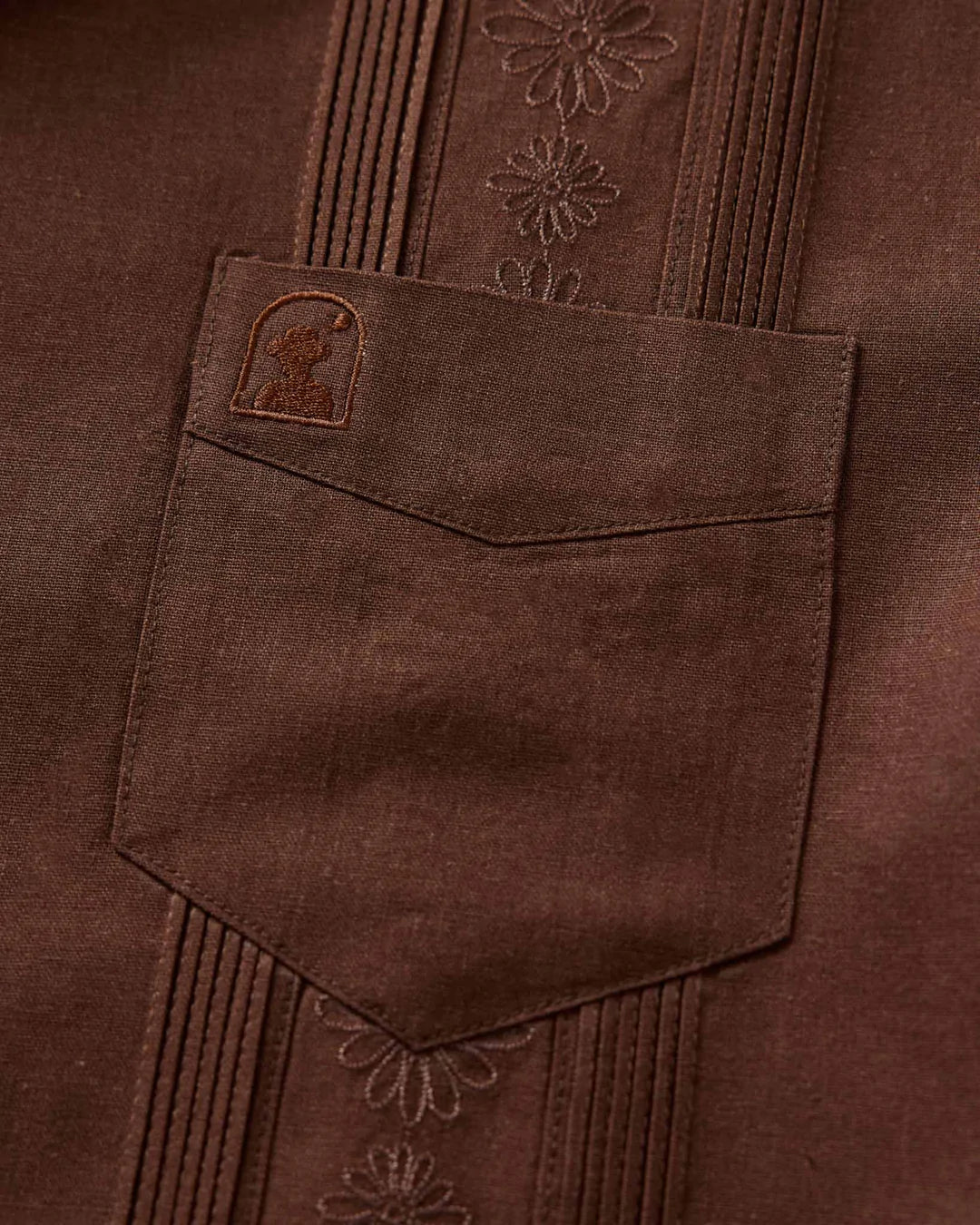 Dandy Del Mar - DANDY DEL MAR THE BRISA LINEN SHIRT IN CARAJILLO - Rent With Thred