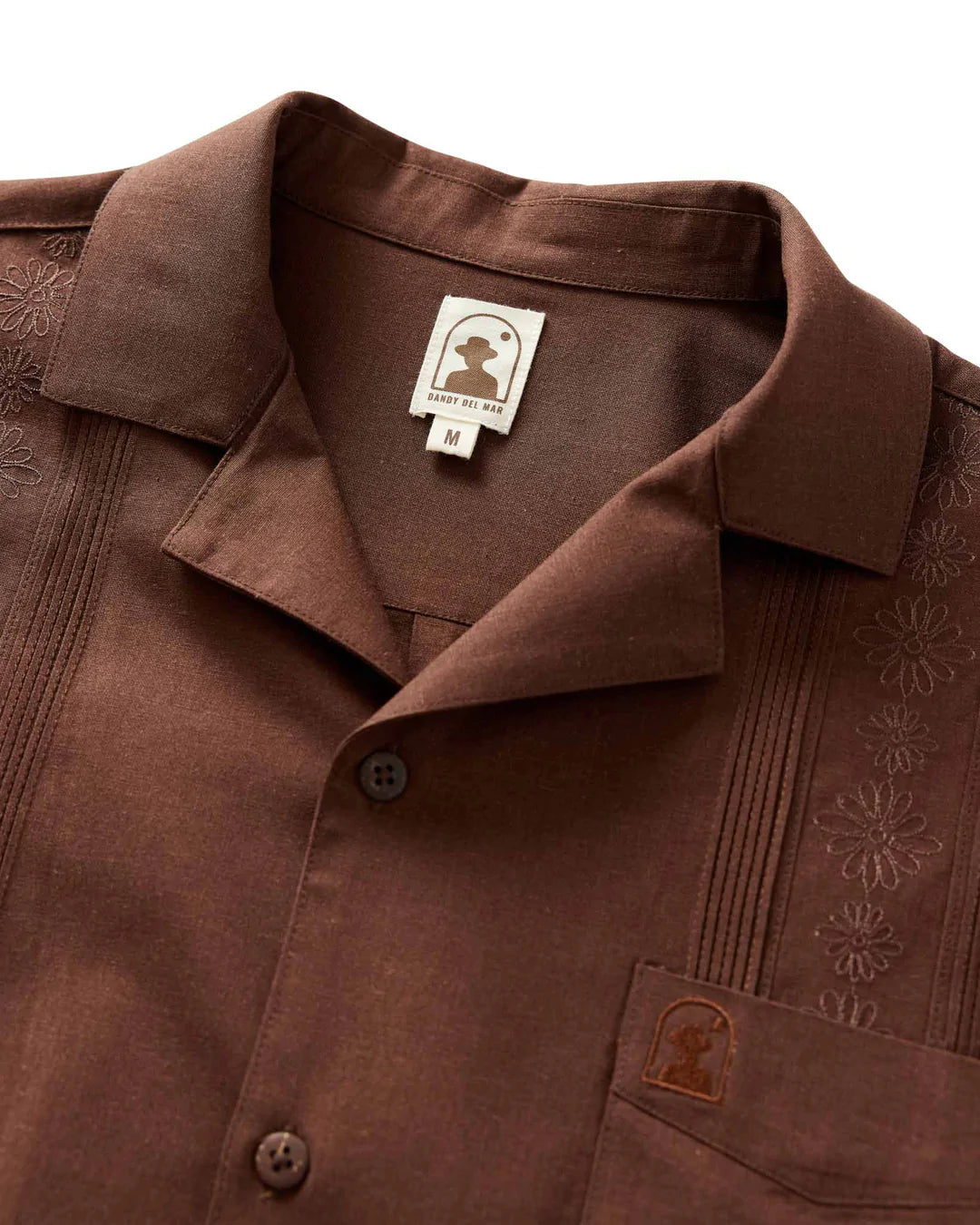 Dandy Del Mar - DANDY DEL MAR THE BRISA LINEN SHIRT IN CARAJILLO - Rent With Thred
