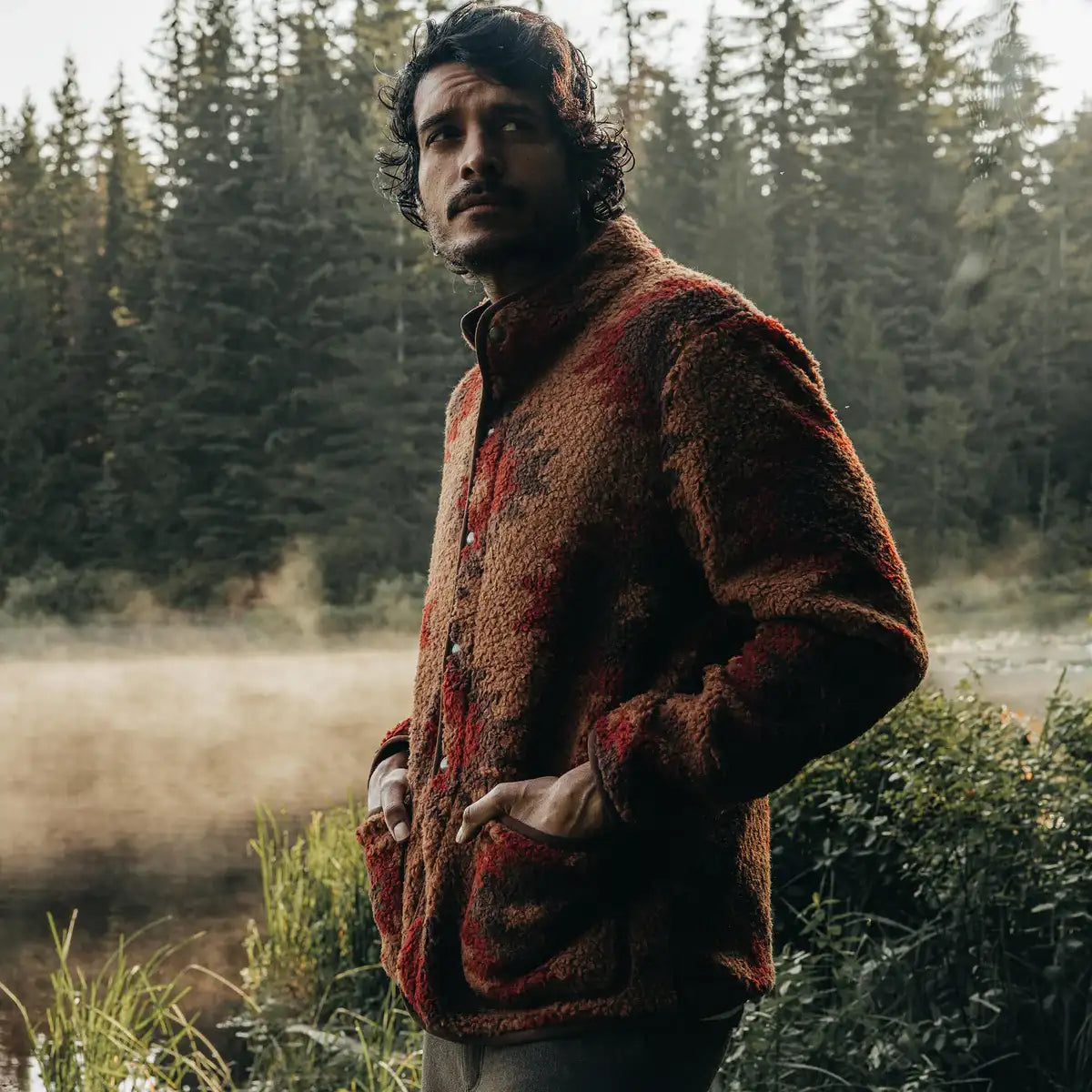 Taylor Stitch - TAYLOR STITCH PORT JACKET IN KHAKI KILIM - Rent With Thred