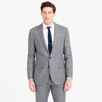 J. Crew - J CREW LUDLOW SUIT JACKET IN GLEN PLAID GREY - Rent With Thred