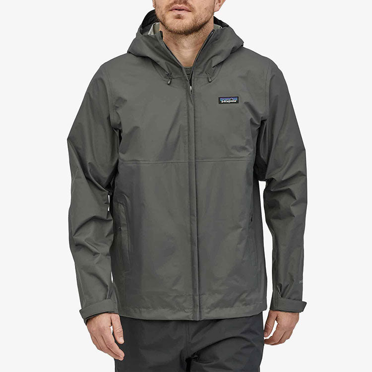 Patagonia - PATAGONIA MEN'S TORRENTSHELL 3L JACKET IN FORGE GRAY - Rent With Thred